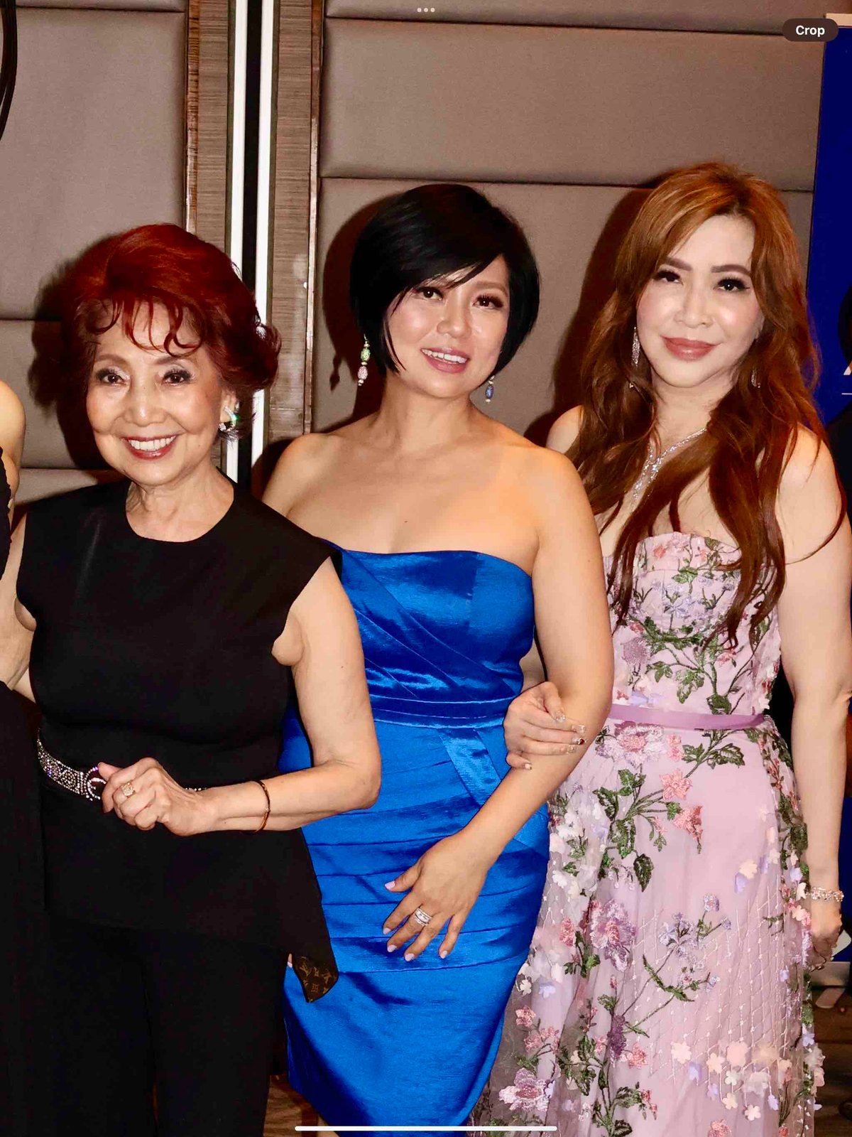 Helen and Beth Lee with Ruby Chua.